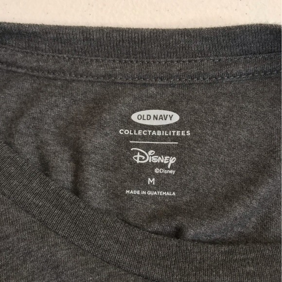 Disney X Old Navy Collectabilitees Mickey Mouse Heather Gray Unisex T Medium - Picture 5 of 11